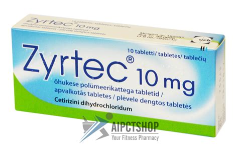 cetirizine 10mg.